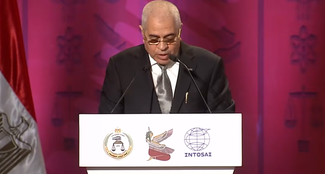 كلمة السيد المستشار أحمد سعيد رئيس مجلس أمناء وحدة مكافحة غسل الأموال بمؤتمر الإنكوساي 25 -شرم الشيخ