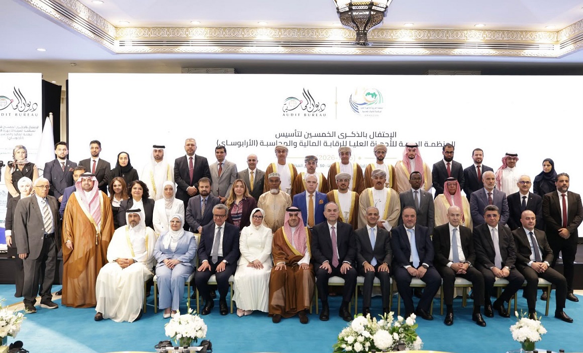 رئيس الجهاز المركزي للمحاسبات يشارك في احتفالية اليوبيل الذهبي لـ"الأرابوساي" برعاية رئيس الوزراء الأردني